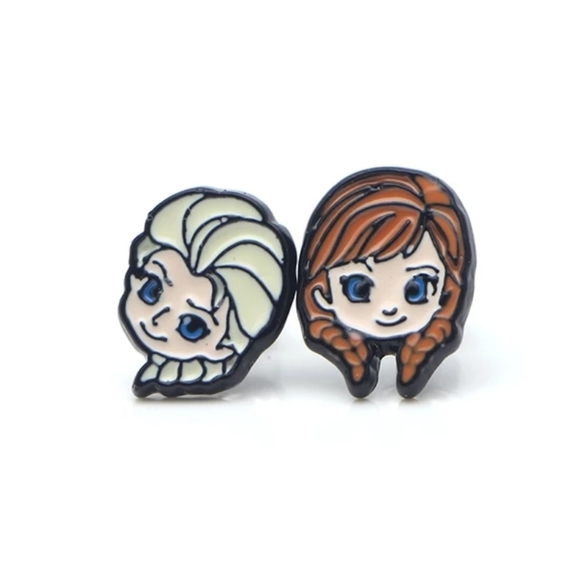 🔹️Disney's Frozen Earrings, Elsa & Anna - Picture 3 of 5